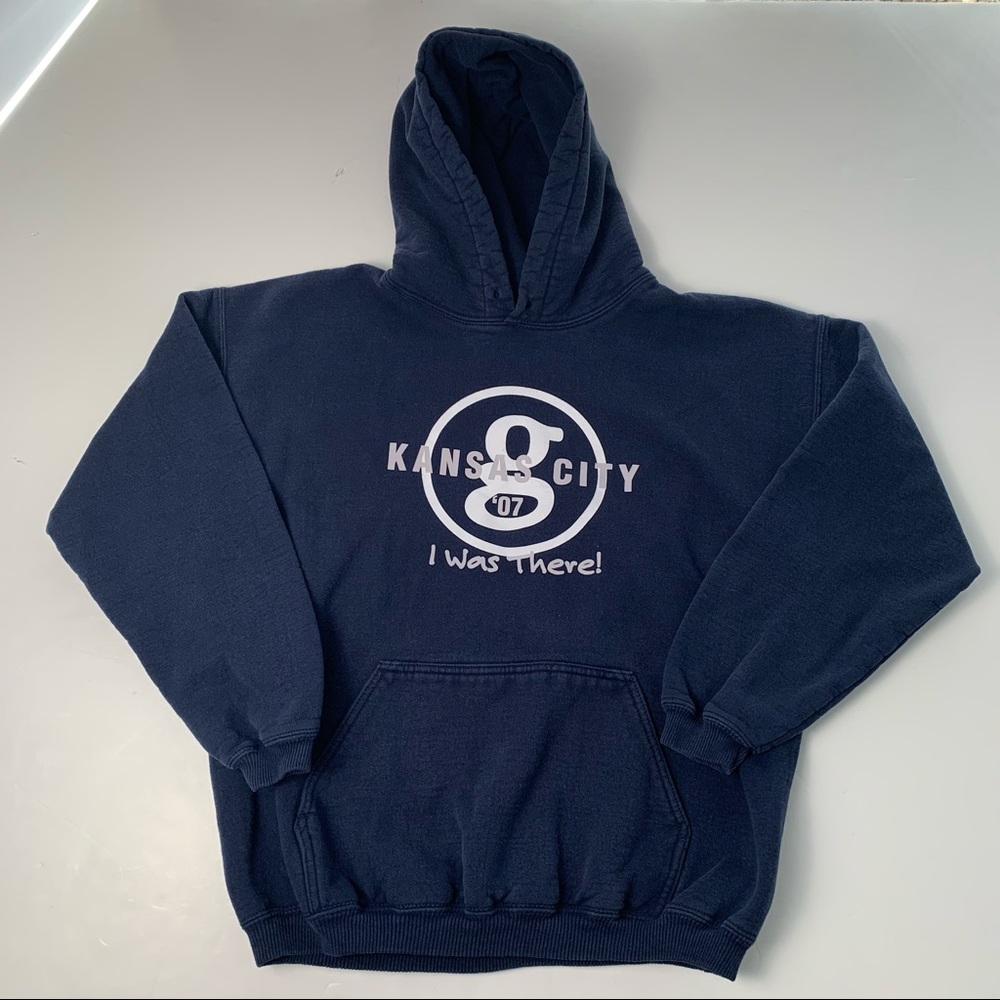VINTAGE 00s GARTH BROOKS 2007 COUNTRY MUSIC TOUR SWEATSHIRT PULLOVER HOODIE